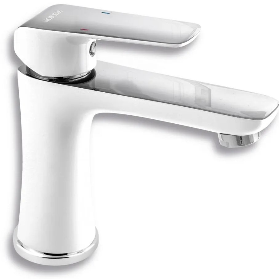 Novaservis - Umývadlová batéria NOBLESS TINA biela