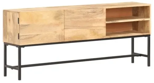 vidaXL Komoda 145x30x60 cm masívne mangovníkové drevo-