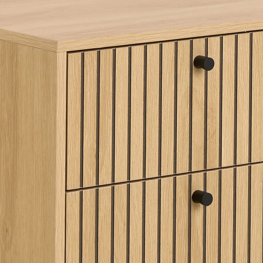 Nočný stolík Albany 45 cm dub prírodný