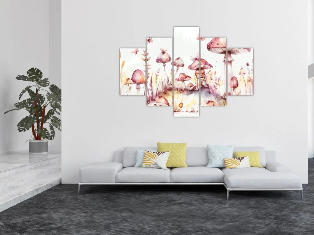 Obraz - Ružová víla (150x105 cm)