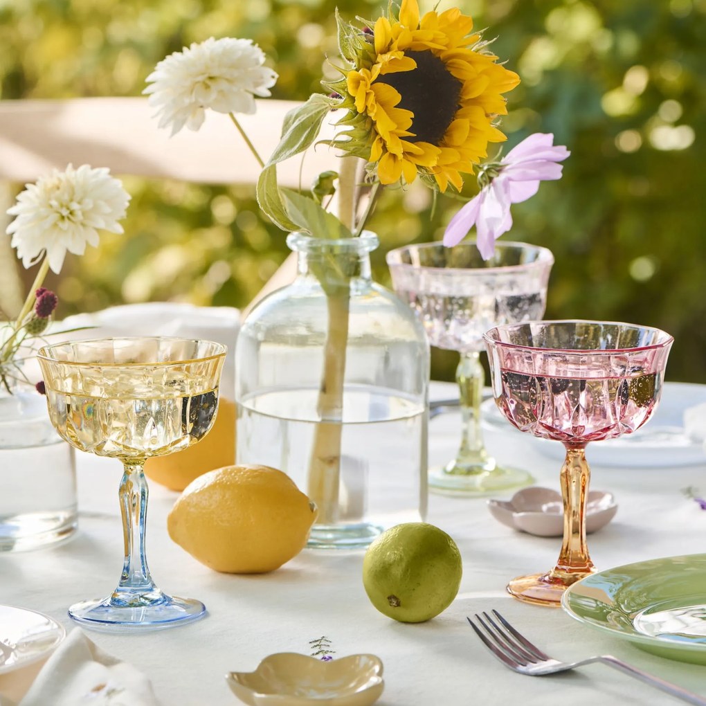 Ib Laursen Pohár na víno Multi Colours 165 ml fialovo-zelená