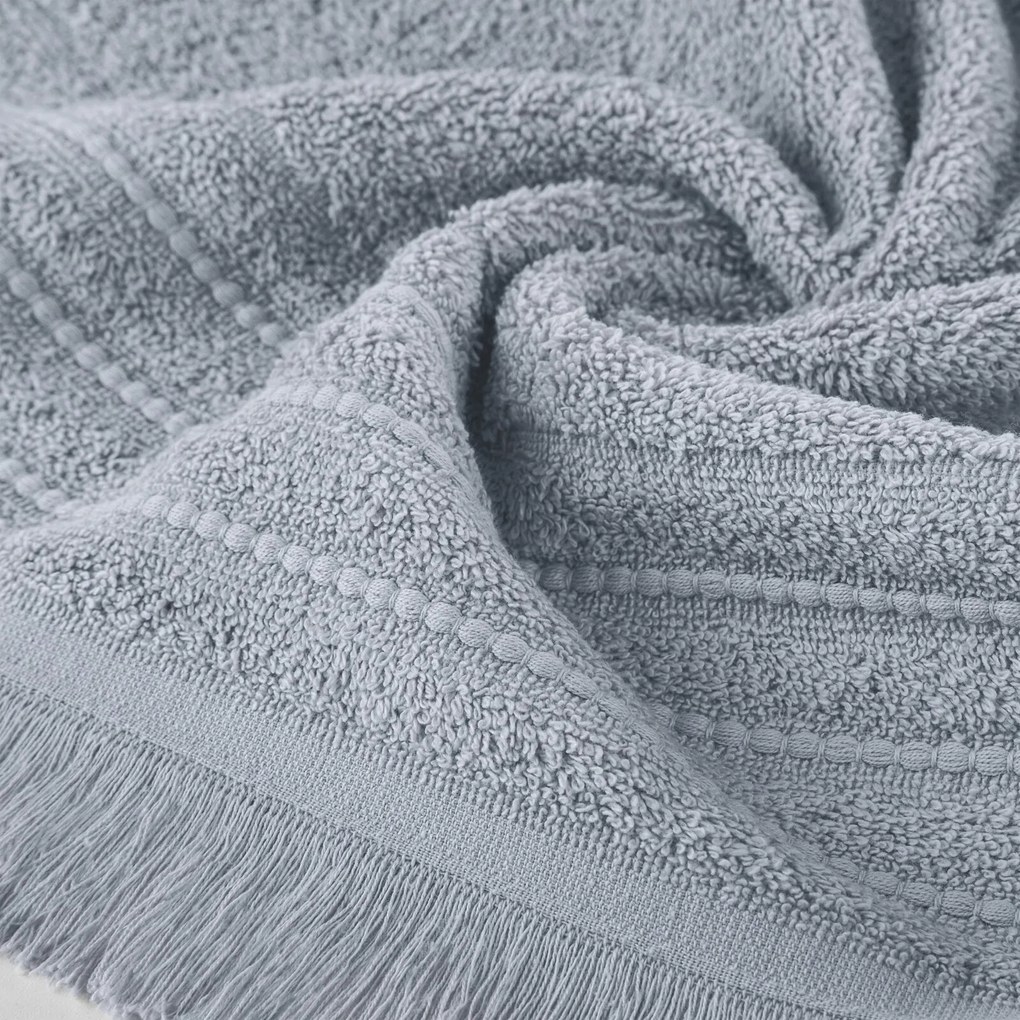 BAVLNENÝ UTERÁK MIRENA 70X140 CM SIVÁ