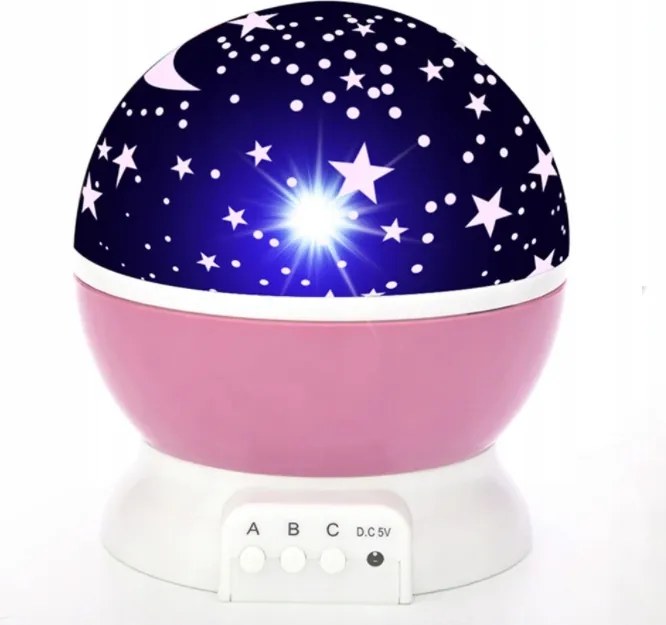 BERGE LED nočný projektor - viac variant