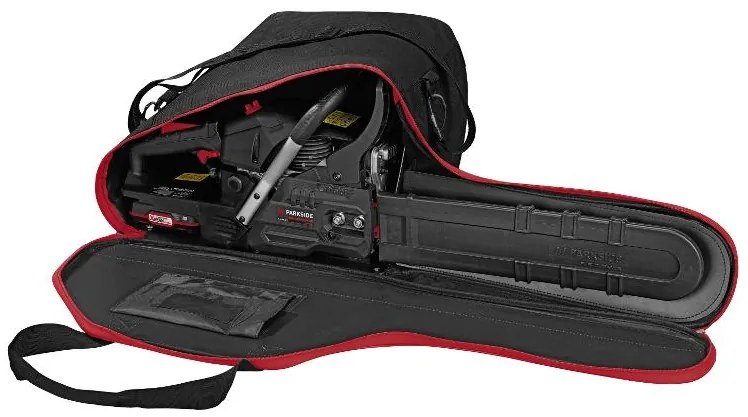 Parkside Performance® Benzínová reťazová píla s elektrickým štartovaním Ppbks 56 A1 + Náhradné pílové reťaze PEK 18 A1 – 18" – 1,5 mm, 2 kusy (800010865)