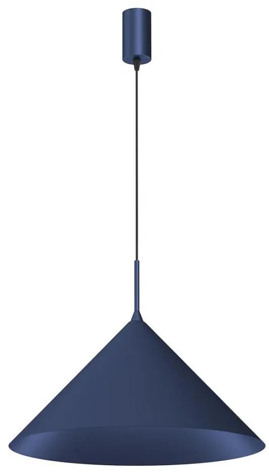 Závesné svietidlo CAPITAL 1xGX53/15W/230V, priemer 46 cm, modré
