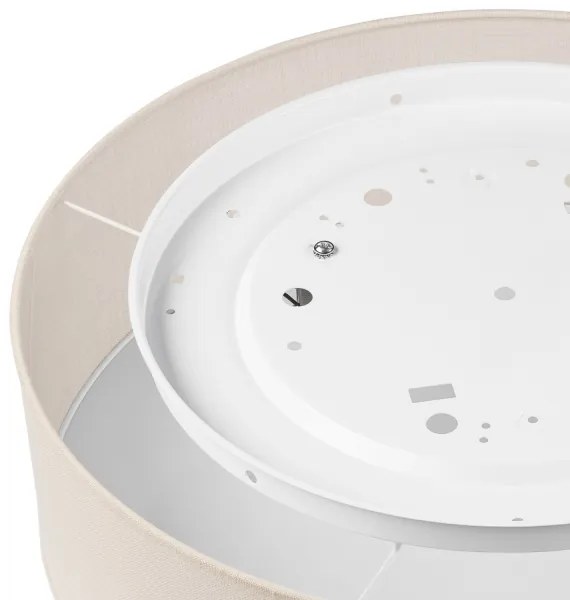 Stropné svietidlo SIRJA 2×E27/15W/230V Ø 45 cm krémové