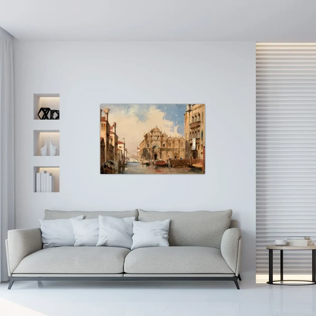 Obraz - Jules-Romain Joyant, The Scuola di San Marco, Venice, reprodukcia (90x60 cm)