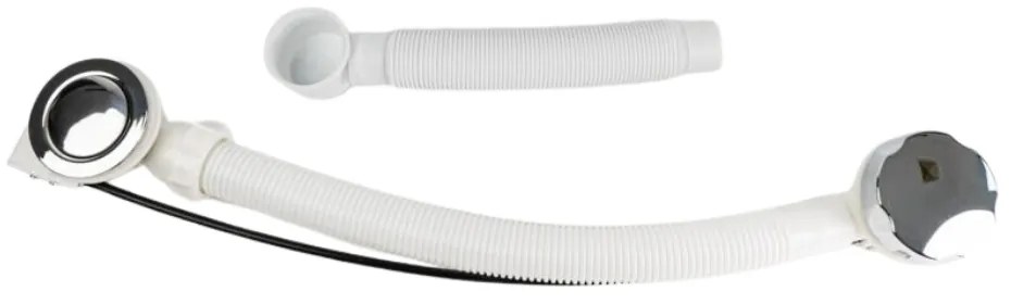 Gamma Gamma, vaňový sifón 600mm, chrómová, GMA-SYF-WAN