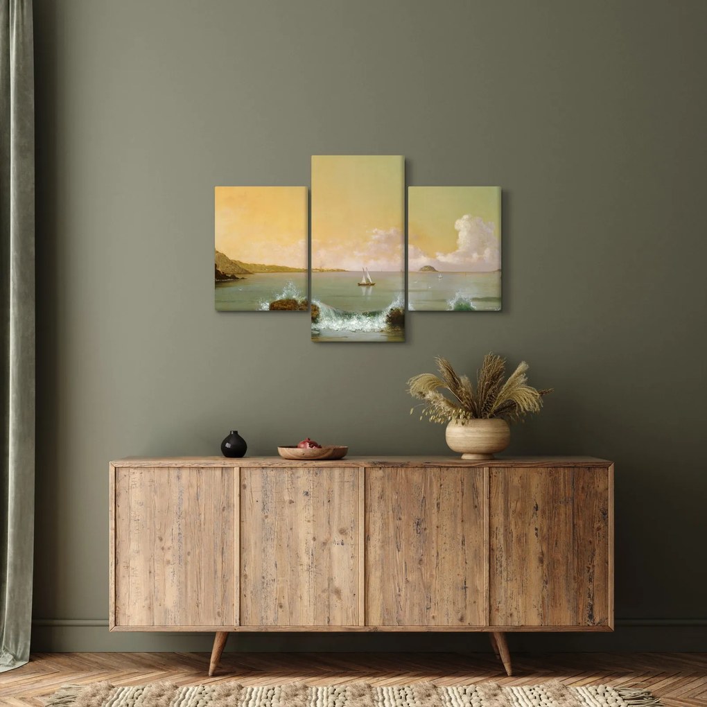 Obraz - Martin Johnson Heade, Rio de Janeiro Bay, reprodukcia (90x60 cm)