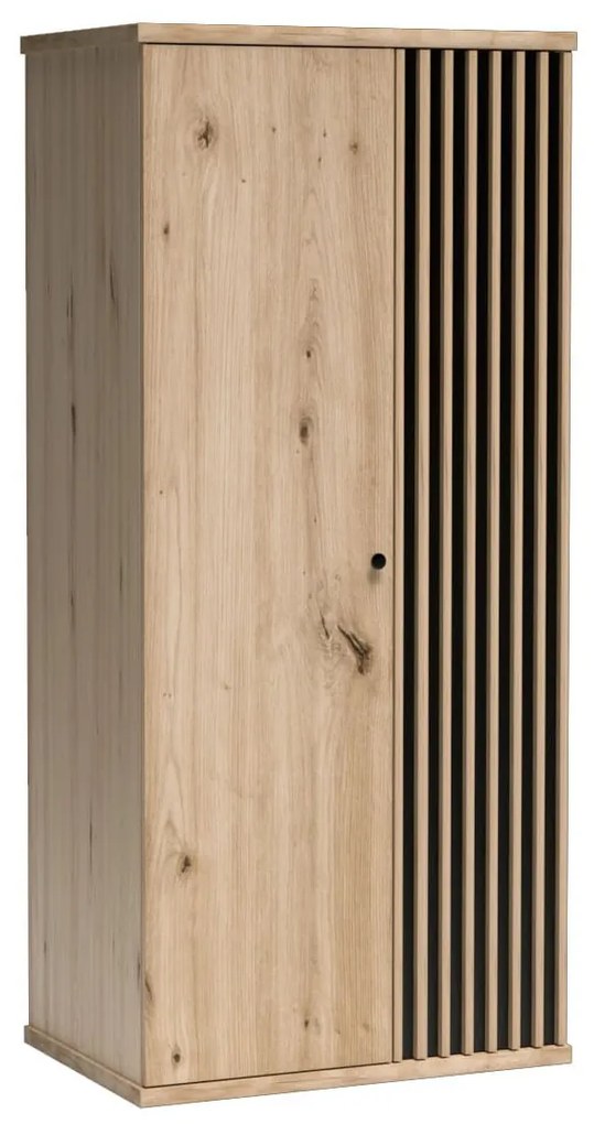 Šatníková skriňa Claudi 01 (dub artisan). Akcia -22%. Vlastná spoľahlivá doprava až k Vám domov. 1055485