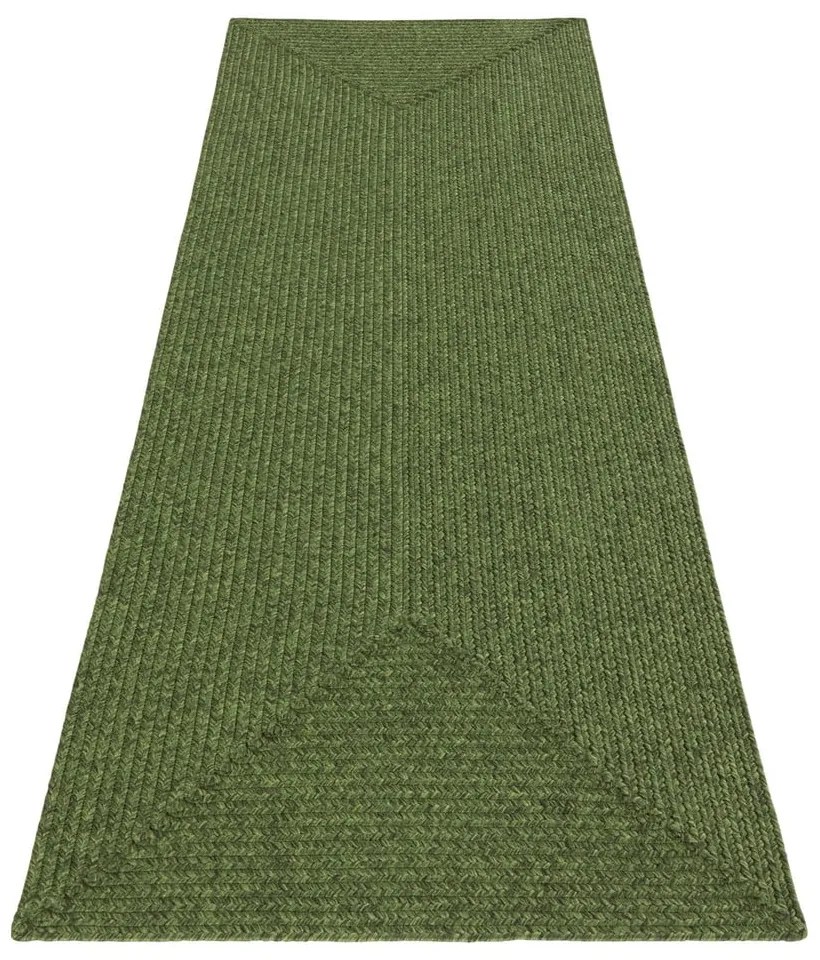 Zelený vonkajší koberec behúň 200x80 cm - NORTHRUGS
