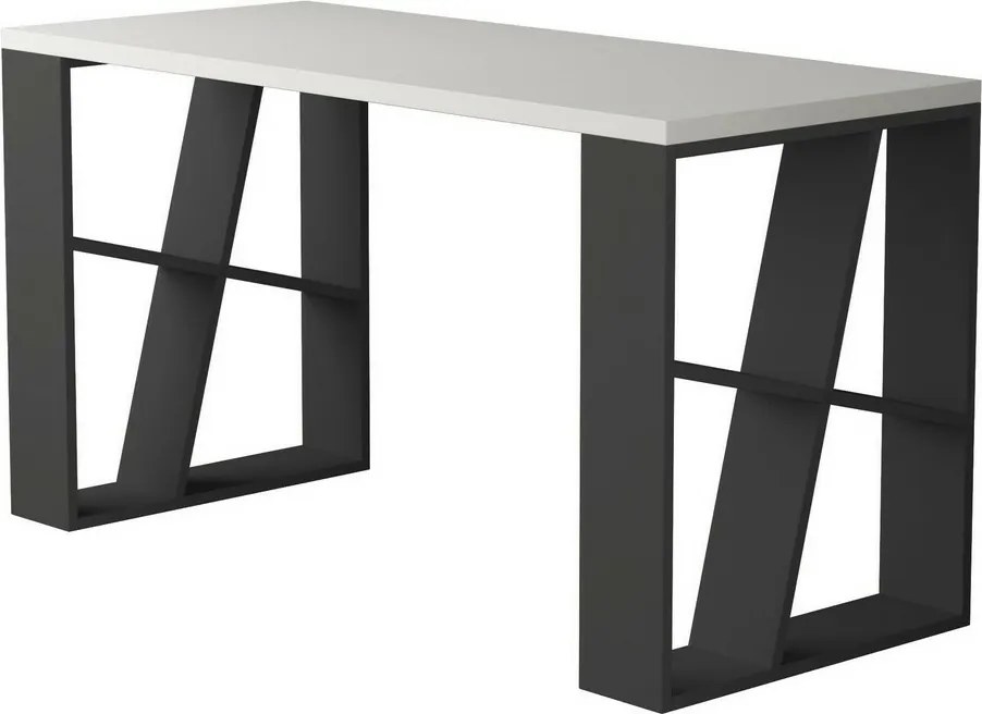 Pracovný stôl Honey White and Anthracite