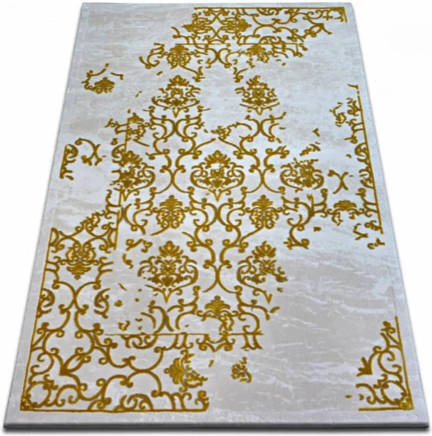 Luxusný kusový koberec akryl Oregon žltý, Velikosti 120x180cm
