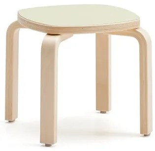 Detská stolička VIDE, laminát - zelená, výška 310 mm