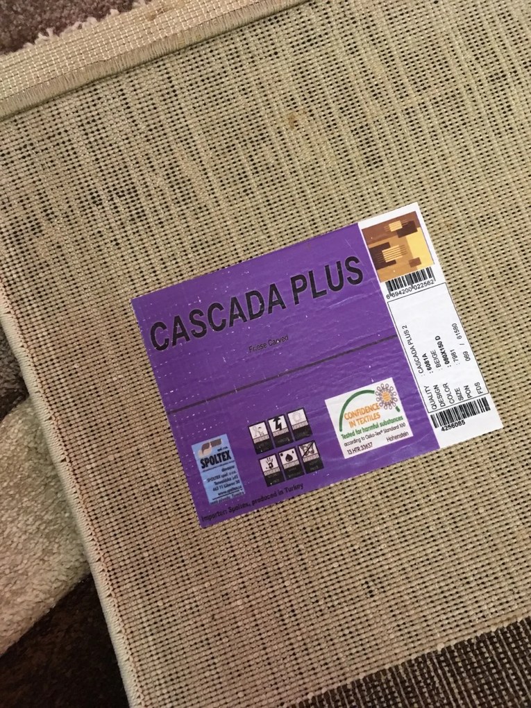 Kusový koberec Cascada Plus beige 6081, 120x170, hnedá, obývacia izba, Spoltex