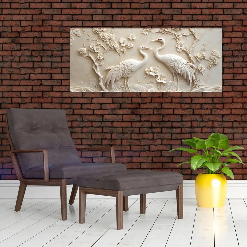 Obraz - Čínsky vzor (120x50 cm)