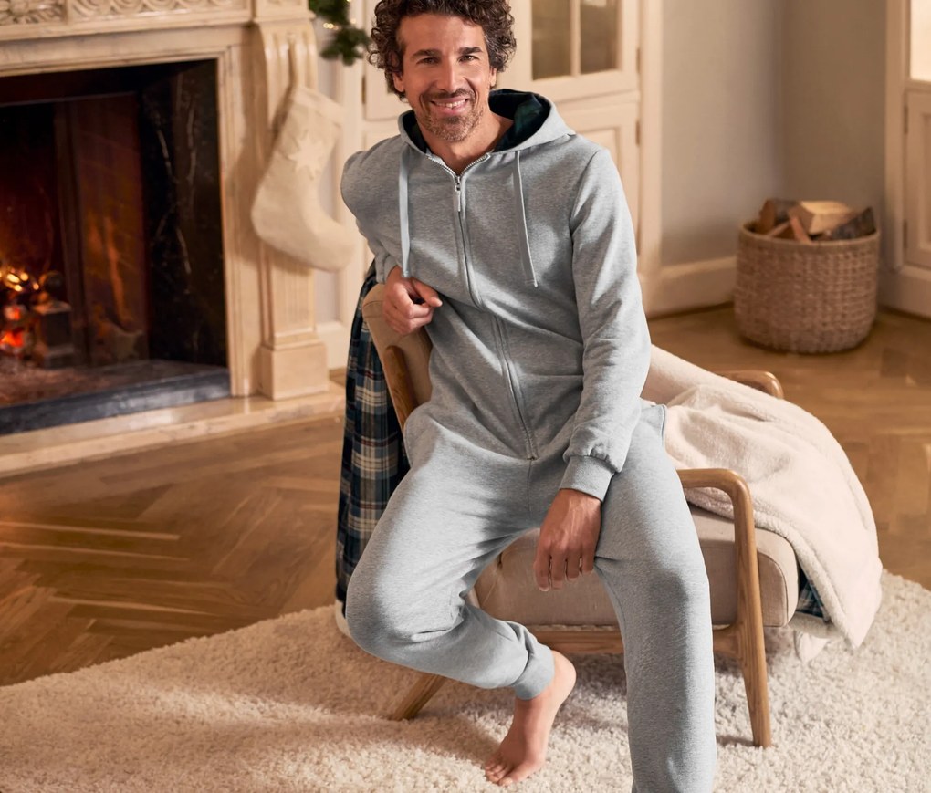 Plyšová károvaná obojstranná deka, červená