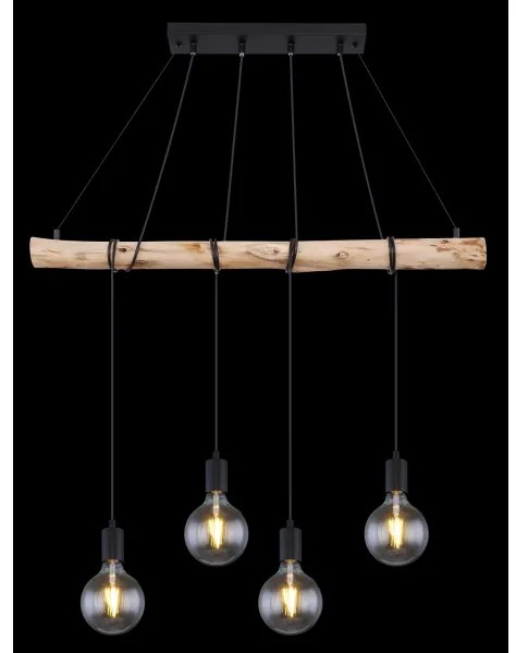 Globo 15439-4 - Luster na lanku AUSTON 4xE27/60W/230V