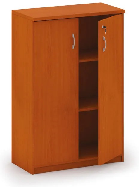 Kancelárska skriňa MIRELLI, 800 x 400 x 1200 mm, čerešňa