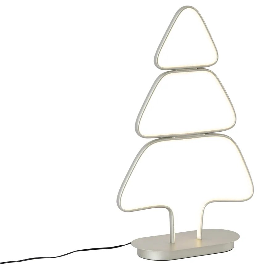 Dizajnová stolná lampa oceľ Vianočný stromček vrátane LED IP44 - Arbre