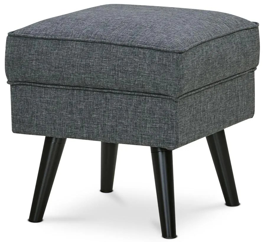 Taburet, šedá látka, AK-A1316 GREY2