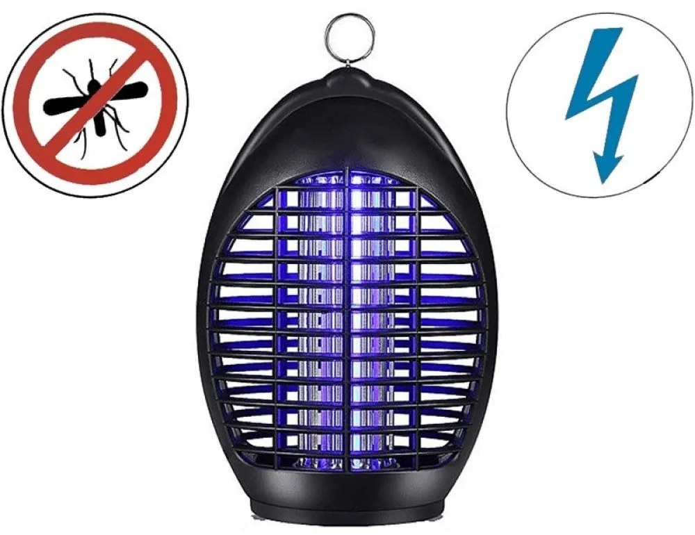 Lampa proti hmyzu 9263, čierna