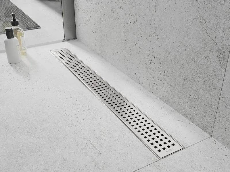 Mexen Flat 360 ° M08 rotačný lineárny odtok 60 cm, chróm - 1025060-40