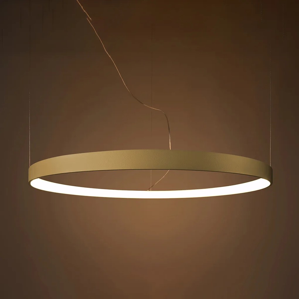 Luster RIO 110 zlatý LED 3000K