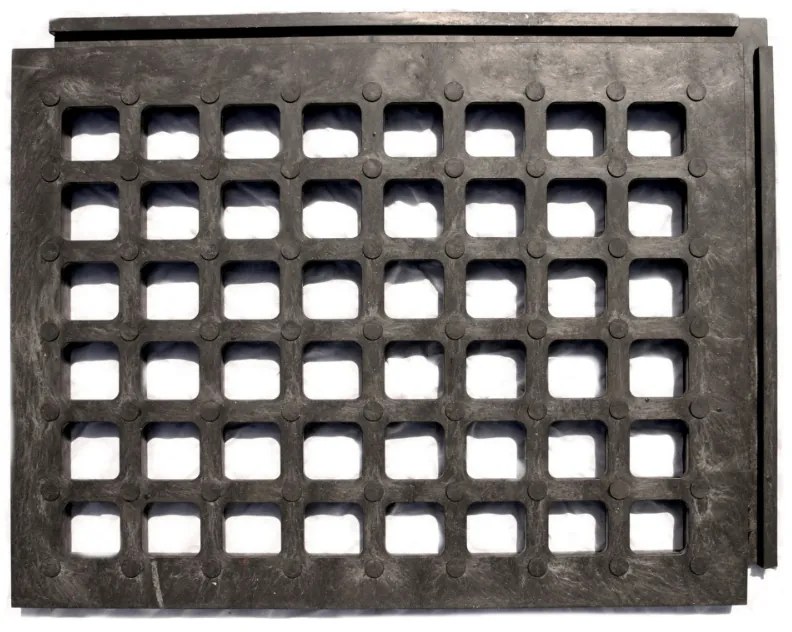 Záťažový rošt REPLAST, 800 x 600 x 43 mm, exteriér