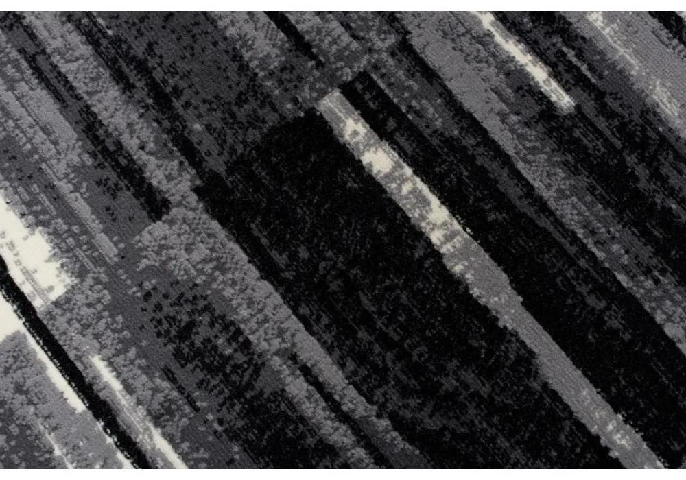 Kusový koberec PP Mazi šedý atyp 80x200cm