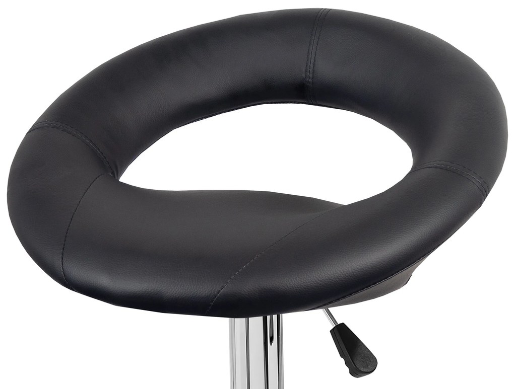 Barová stolička AGA MR2036Black - čierna