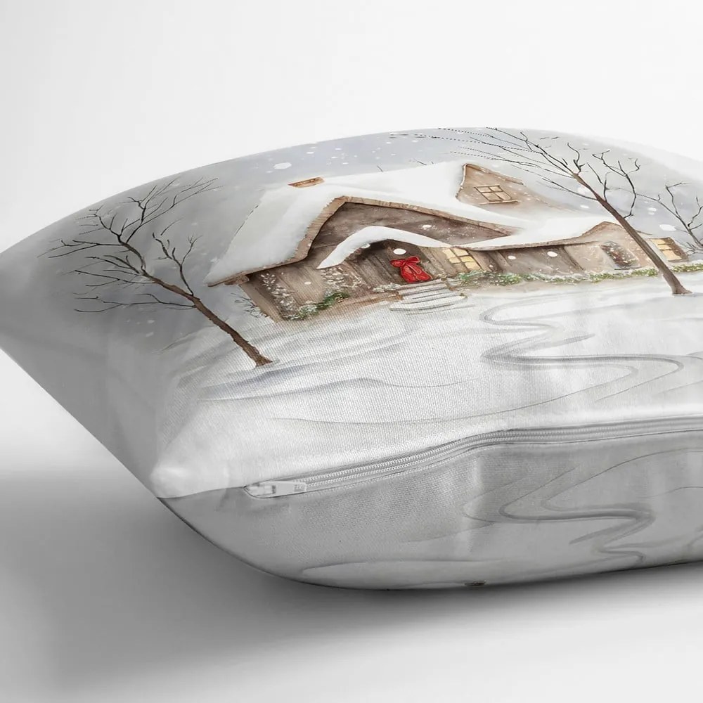 Obliečka na vankúš s vianočným motívom 43x43 cm – Mila Home