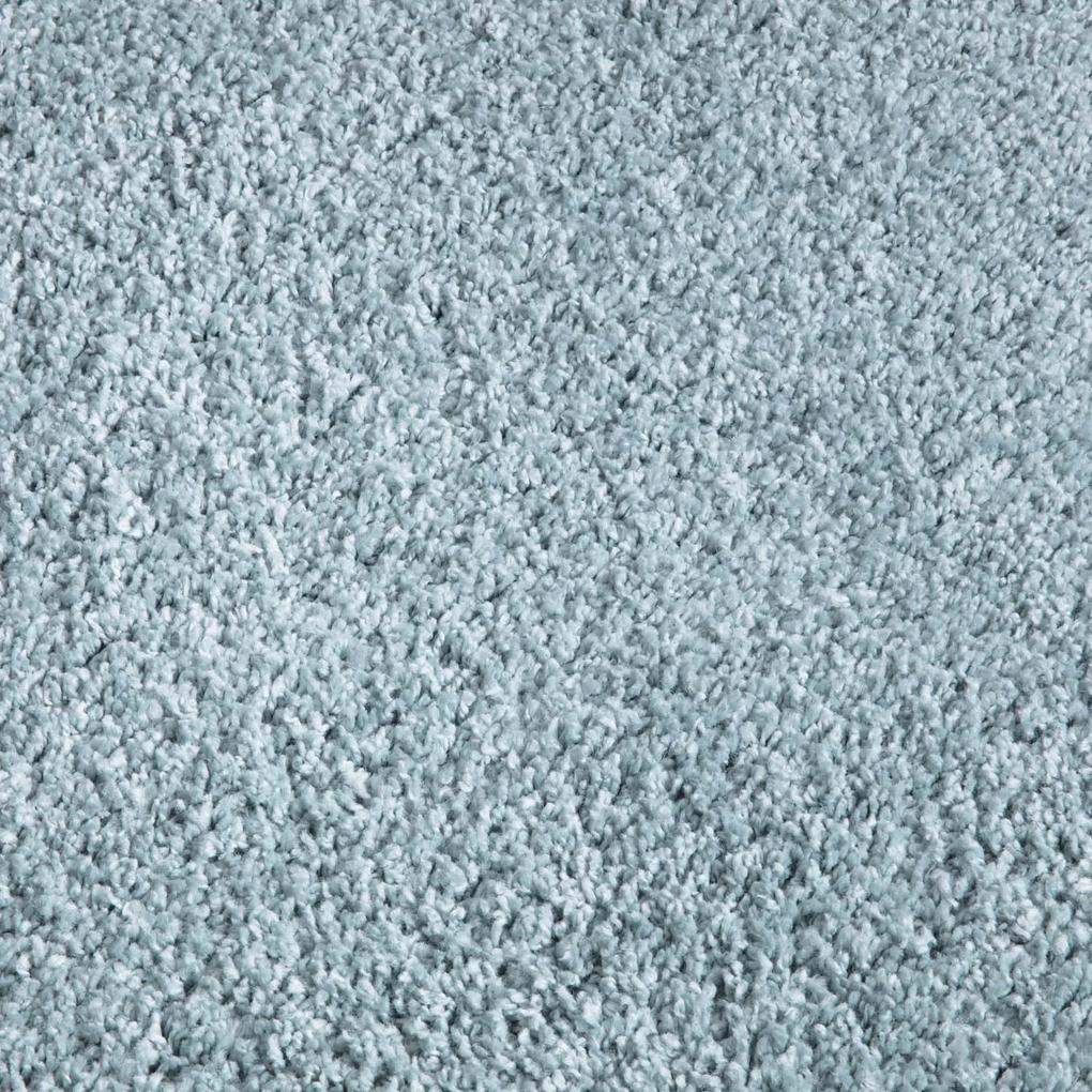 Dekorstudio Shaggy okrúhly koberec CITY 500 tyrkysový Priemer koberca: 120cm