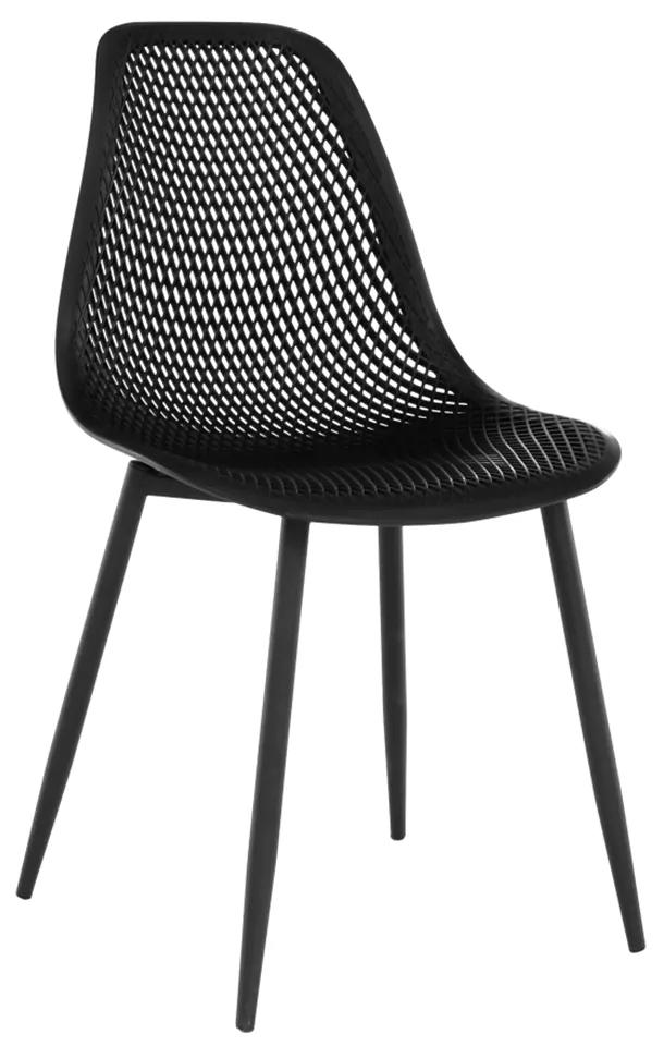 Jedálenská stolička TEGRA TYP 2 – plast, kov, viac farieb Zelená