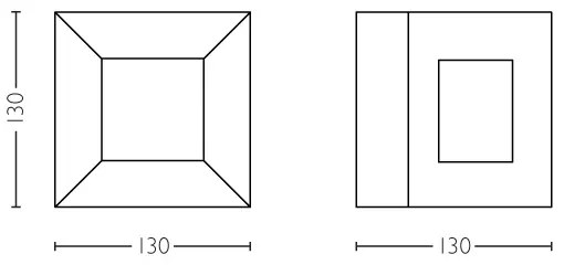 Philips 16480/30/P0 - LED vonkajšie nástenné svietidlo PARTERRE LED/8W IP44