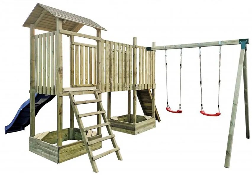 Detské ihrisko Hektor 4 539x411x281 cm