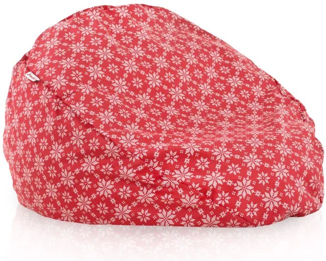 Sedací vak SAKO červené Snehulienky