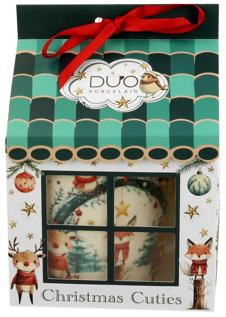 Porcelánový hrnček Christmas Cuties2 400 ml