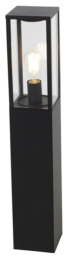 Inteligentná vonkajšia stojaca lampa čierna 80 cm vrátane Wifi ST64 - Charlois