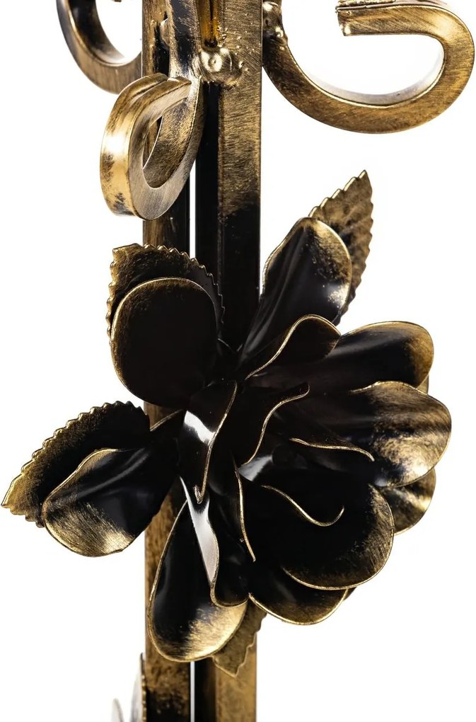 STOJAN NA KVETINÁČ FALA 95X38X38 CM ZLATÁ