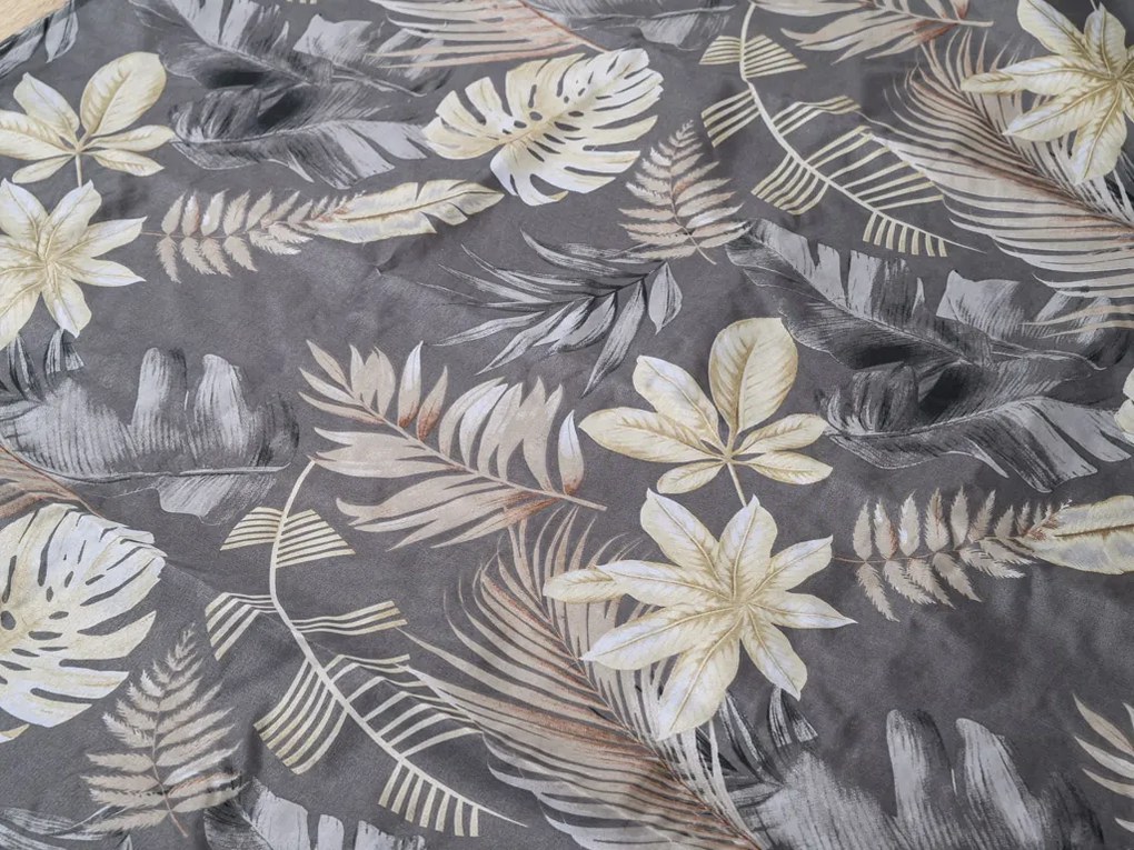 Obliečky z mikrovlákna LUVIO sivé hotelová kapsa Rozmer obliečky: 70 x 90 cm | 140 x 220 cm