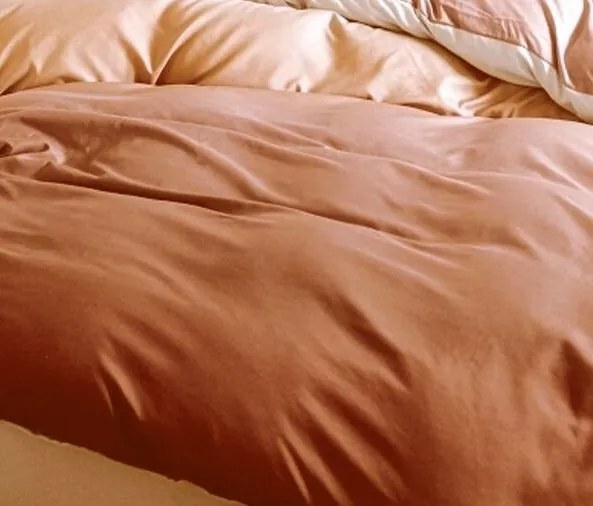 Francúzske obliečky Homa COLOUR CINNAMON 200x220 cm