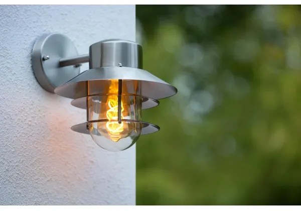 Lucide 11874/01/12 - Vonkajšie nástenné svietidlo ZICO 1xE27/60W/230V IP44