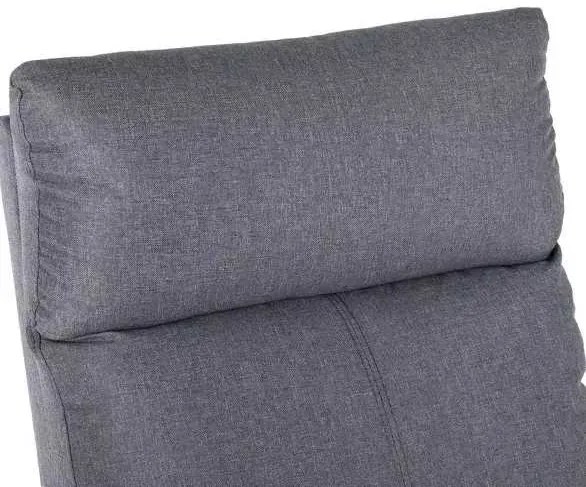 LuxuryForm DESIGN Televízne kreslo RUFO s polohovaním - šedé