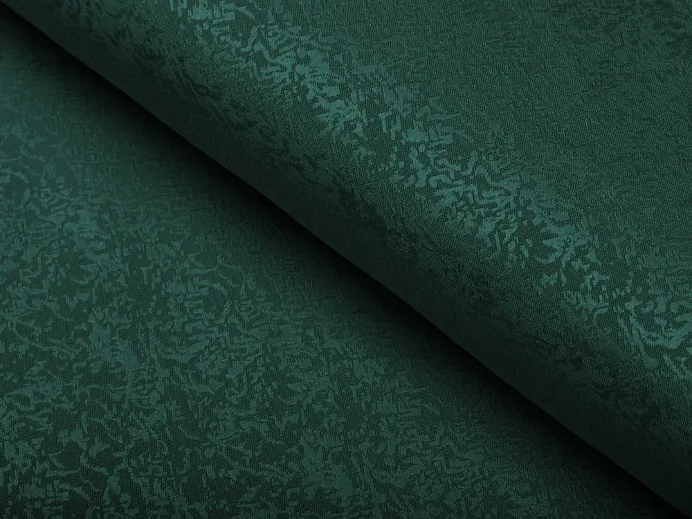 Biante Veľký teflónový štvorcový obrus TF-035 Venezia smaragdovo zelený 150x150 cm