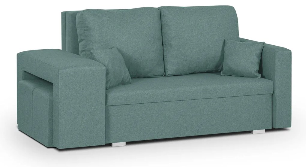 Pohovka pre 2 osoby s funkciou spania DOLAR 2 Mätový