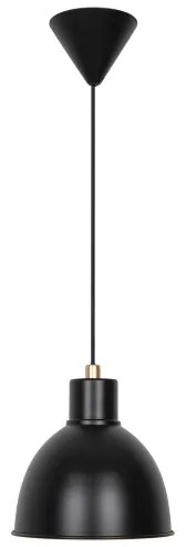 Nordlux - Závesné svietidlo POP na kábli 1xE27/40W/230V, čierne