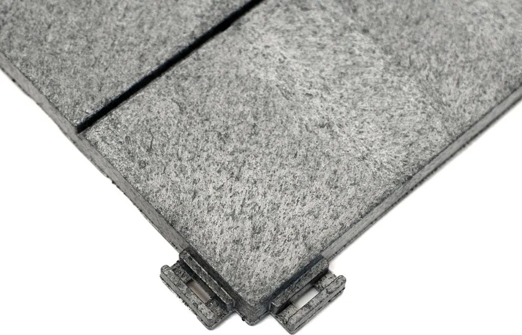 Gumová dlaždica STONE MOSAIC 30 x 30 cm, sivá MHEU5100182