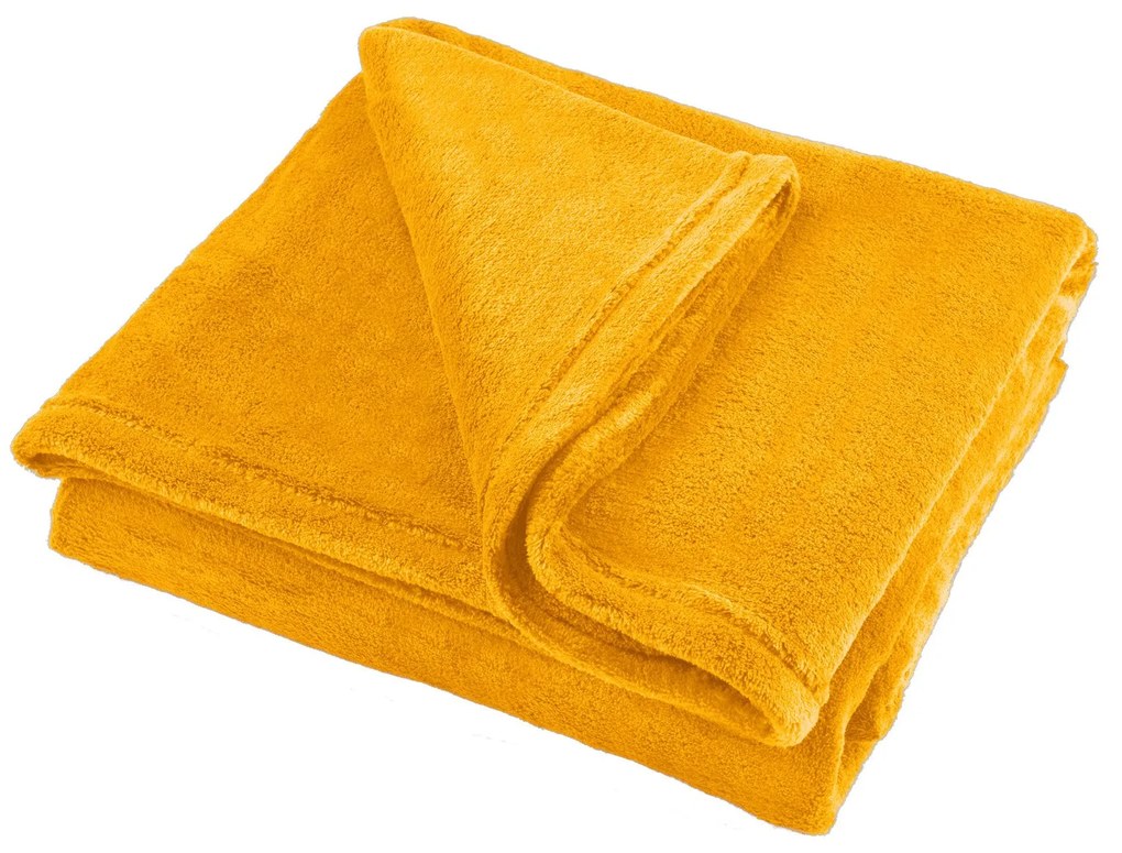 Teesa TSA8901 Deka Microplush 150 x 200 cm, žltá
