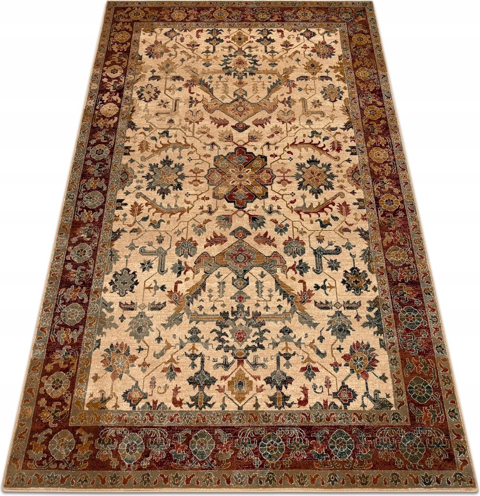 Koberec Do Obývačky Polonia Verano j.rubin vlna Ornament rám 235x350 cm